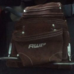 Awp Carpenters Tool Bag Hammer Holder X2