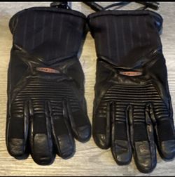 Harley Davidson Heated Leather Gloves.
