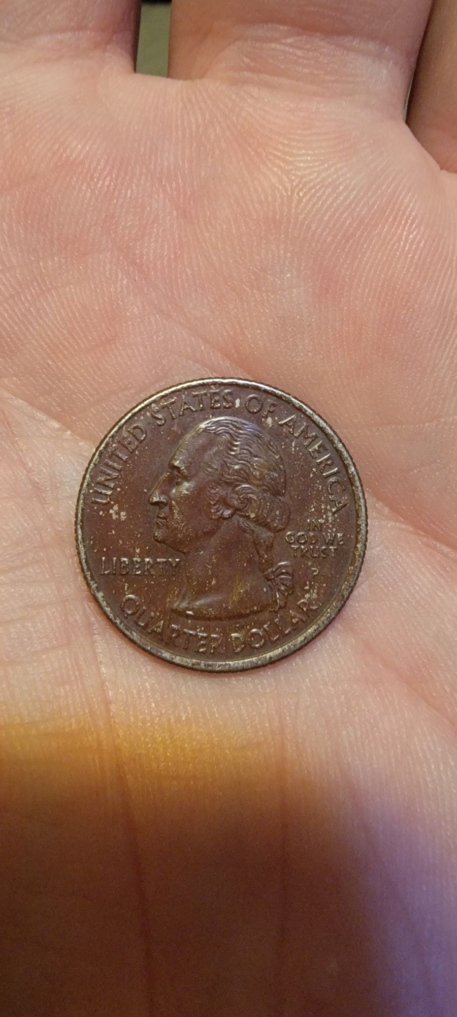 Rare Clad Error Montana State Quarter
