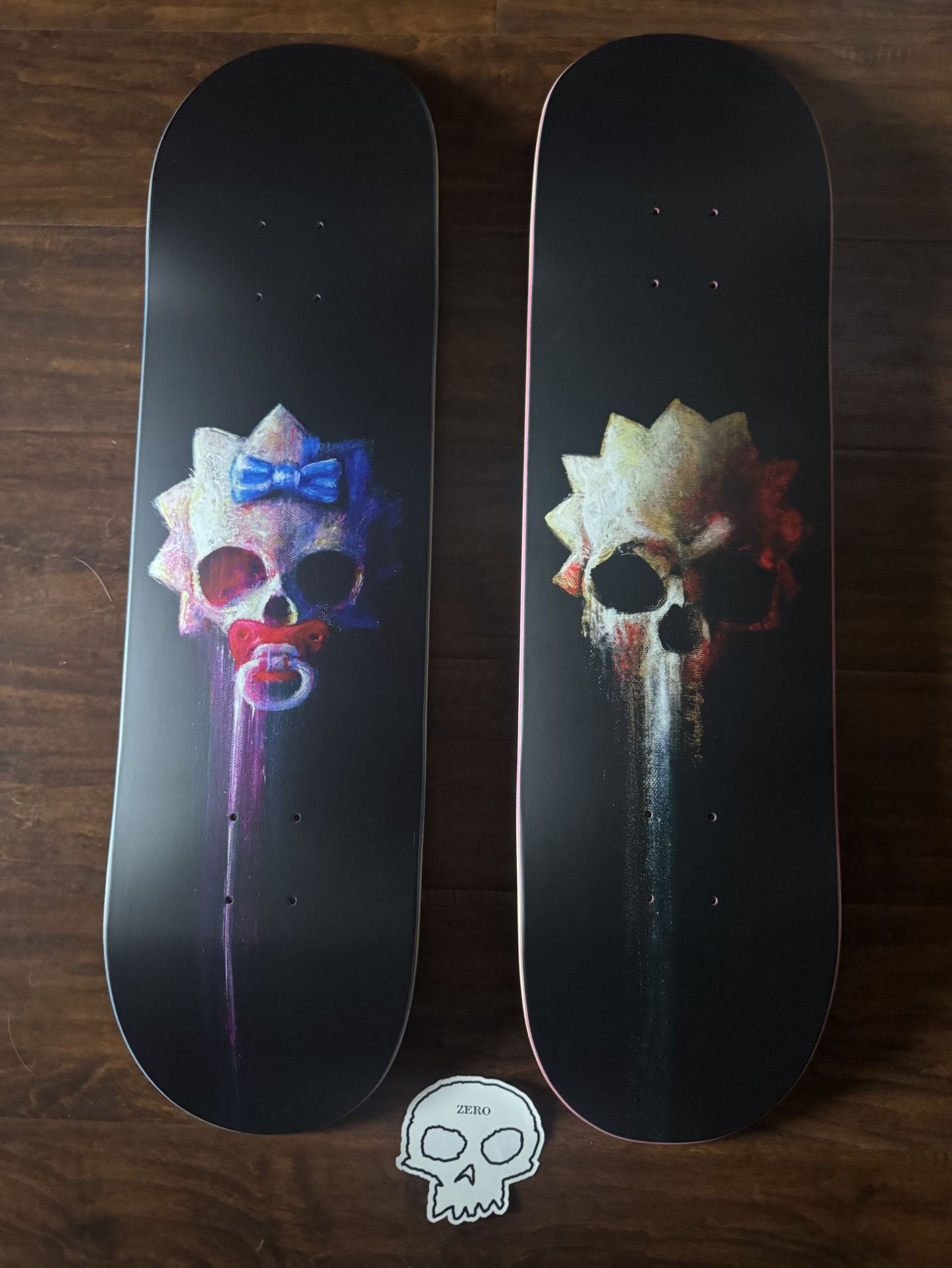 Zero Simpsons Skateboards Horror Series
