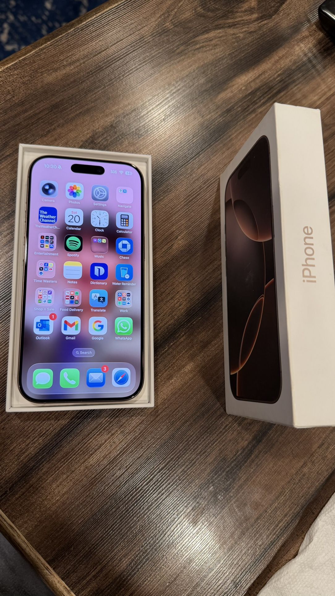 iPhone 16 Pro (Desert Titanium 256GB)