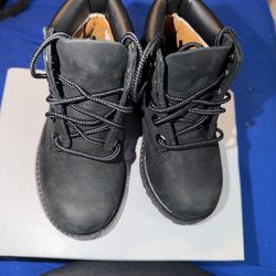 Timberland black boots size 7