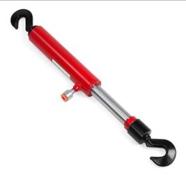 26" Long 10-Ton Hydraulic Pull Back Ram for Porta Power Frame Machine Puller Body Shop Frame Tools Rotating Hook for Power Frame Machine