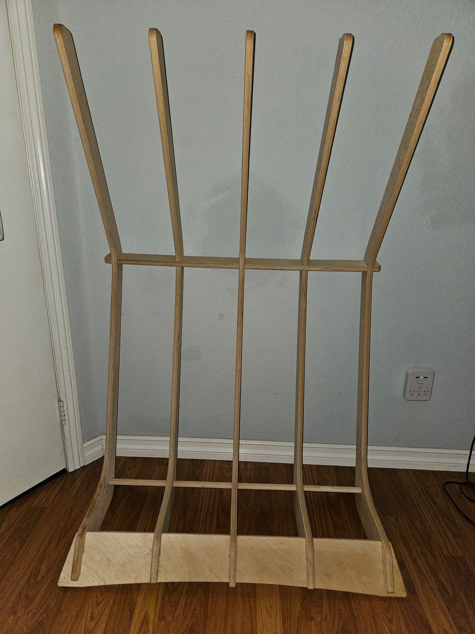Solid Wood Surfboard Rack