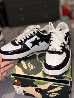 A Bathing Ape Bape Sta Low black/white