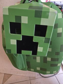 Size Small 6/7 Minecraft Creeper Costume