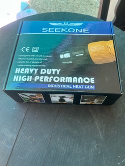 SEEKONE Heavy‑Duty Industrial Heat Gun — Complete Set