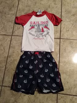 size 6 boys swim wear