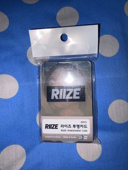 Transparent card sets KPOP