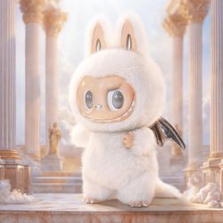 Labubu Zimomo Angel In Cloud