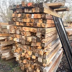 Pressure treated 4x4s repurposed posts need gone!