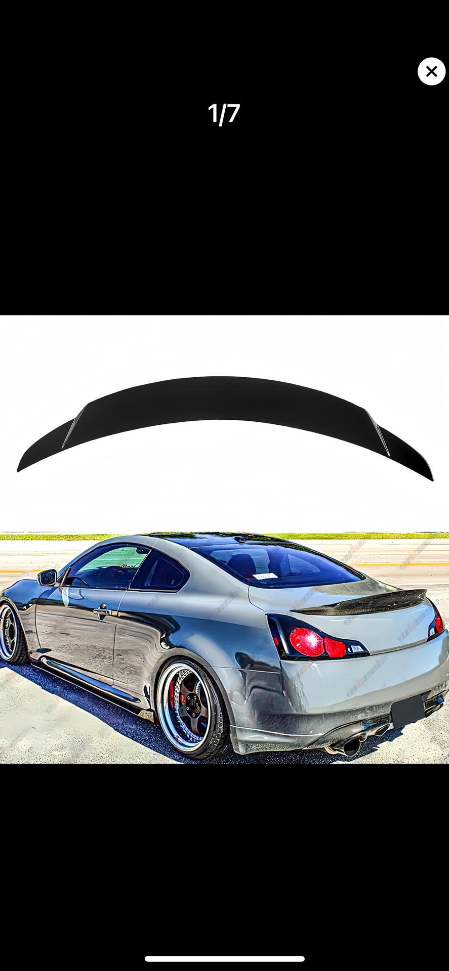 Rear Trunk Spoiler
