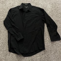 Men’s Black Dress Shirt