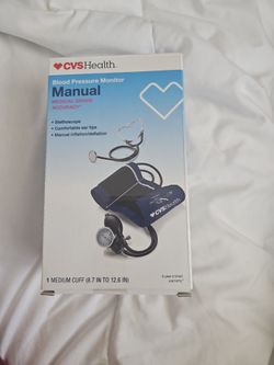 CVS manual blood pressure monitor