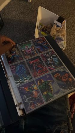 Marvel trading cards