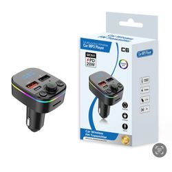 C6 Stylish Bluetooth Car charger  -mp3 Player Unopened