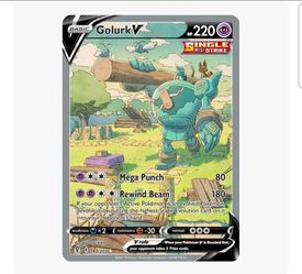 Golurk V (Alternate Full Art) - SWSH07: Evolving  Skies (SWSH07))