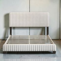 Queen Velvet Bed Frame