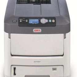 Oki 711 Wt Printer- White Toner