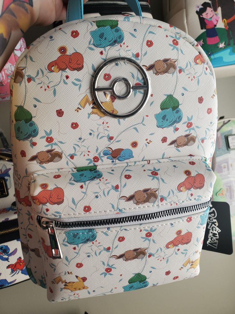 Sleeping Pokemon backpack