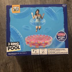Kids Pool 3 Pool Ring Each $5