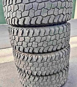 ❇️💢35*12.50r17  cooper set de Tires con 70% de vida las 4
