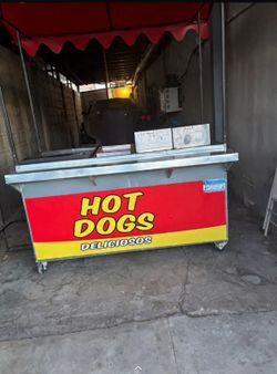 Hotdog cart