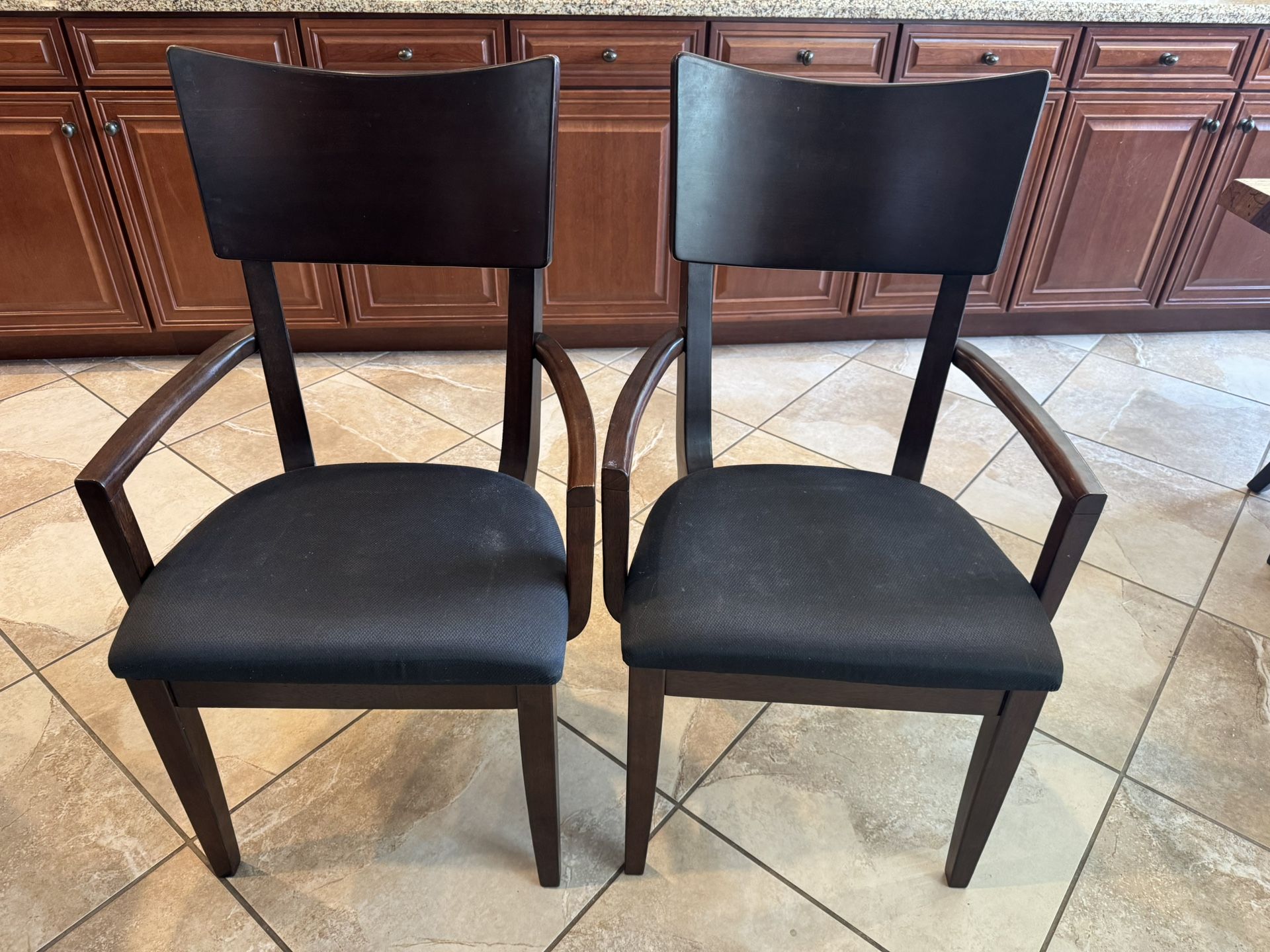 Wood Dinning  Chair - Qty 2