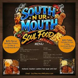 Disabled Veteran Owned. 
Soul Food plates For sell starting this Friday Apr 10th. Yuma az