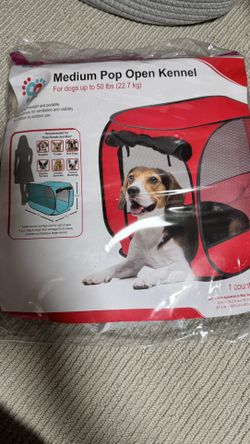 New Medium Pop Up Kennel