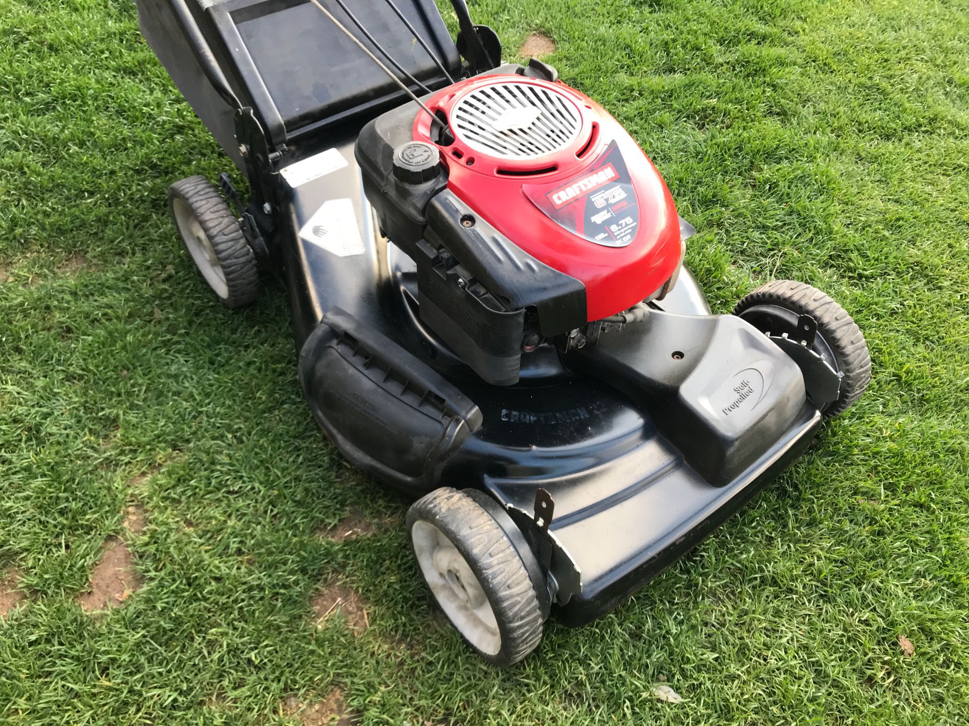 Craftsman 6.75 hp self propelled lawn mower for Sale in Mesa, AZ OfferUp