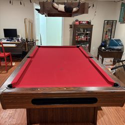 8ft pool table