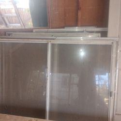 9 Old Aluminum Windows