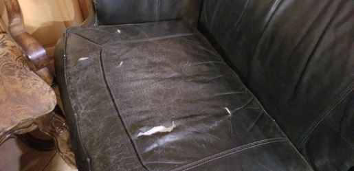 Leather couches