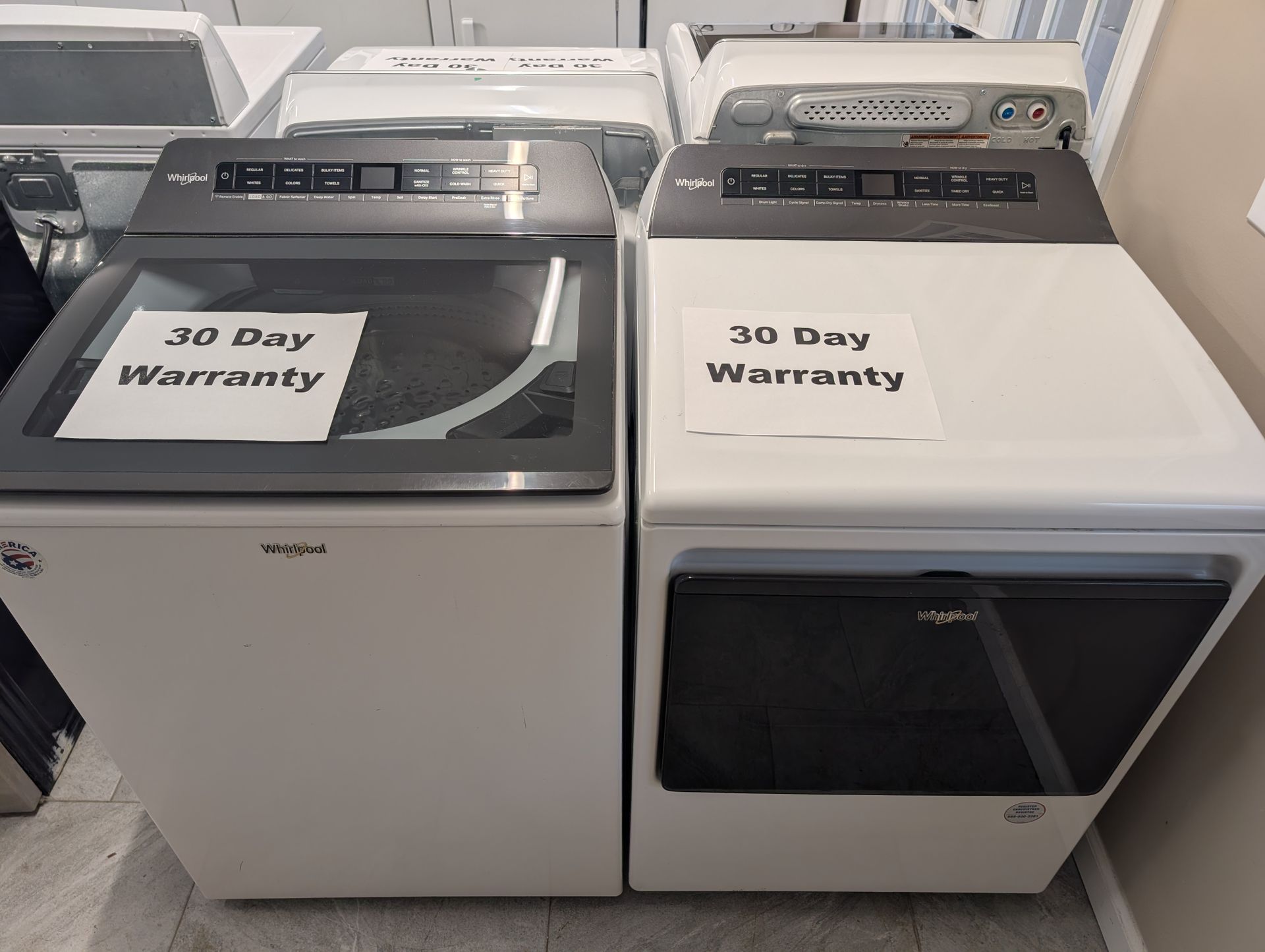 Whirlpool Washer and Dryer set