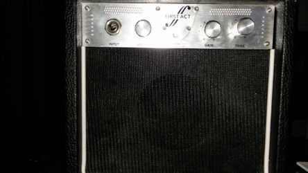 First Act Amplifier
