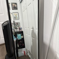 jewelry cabinet armoire with lights, full length mirror, large capacity jewelry organizer