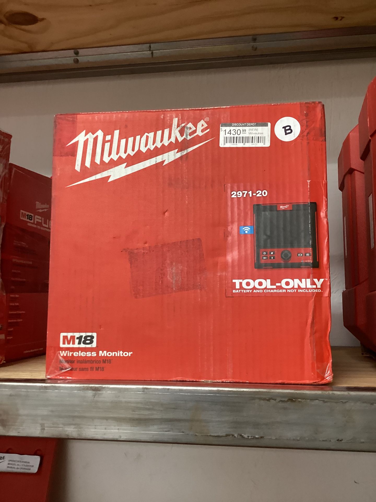 Milwaukee Wireless Monitor (new)