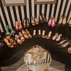 Designer Women's Heels Size 10. Impeccable Condition 