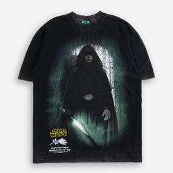 JEDI MASTER AMERICAN CLASSIC OVERSIZED TEE IN VINTAGE BLACK (M)