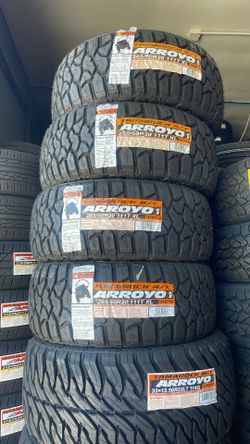 Set of 4 new tires 265/50r20 Arroyo R/T Included installation and balance