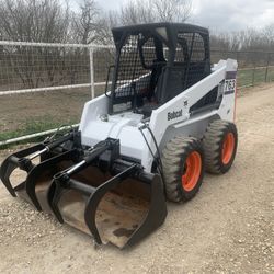 2008 Bobcat 763 Only 1400 Hours With Grapple