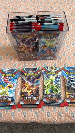 Obsidian Flames booster sealed packs