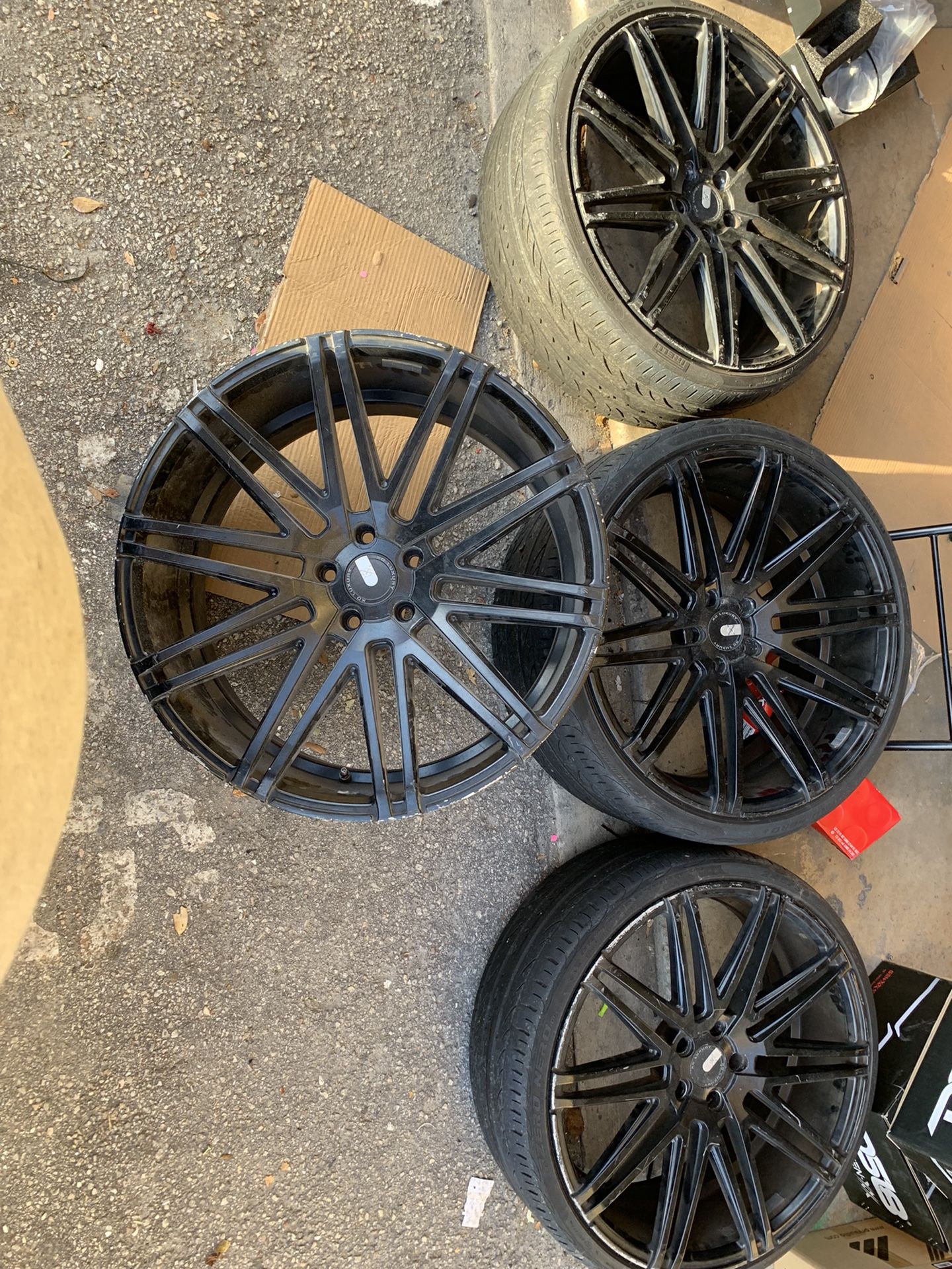 22” Wheels Rims 5x114.3 Bolt Pattern
