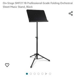 SM7211B Adjustable Sheet Music Stand 