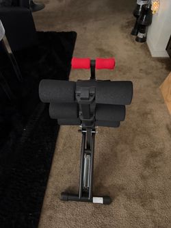 Ab Crunch Sit-Up Bench Machine