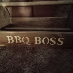 BBQ Wooden Basket 