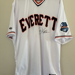 Everett Aquasox Pro Player Jersey Size 48 