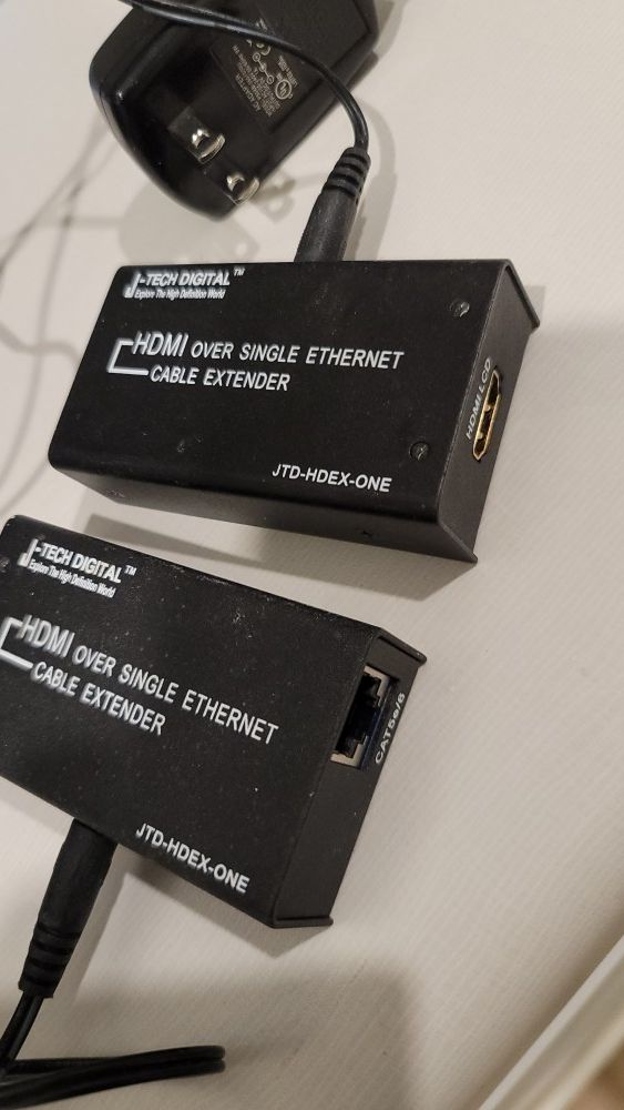 HDMI over ethernet