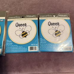 Queen Bee Crossstitch Kit